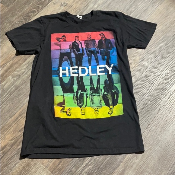 Men’s Hedley Wild Live Concert T Shirt Sz S - Picture 1 of 3
